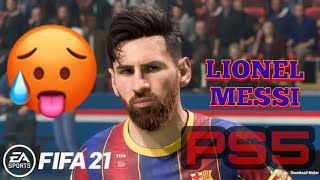 شاهد ميسي في فيفا 2021 هتتصدم FIFA 21 - Messi Goals & Skills HD PS5