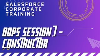 OOPs session 7 -Constructor Concepts