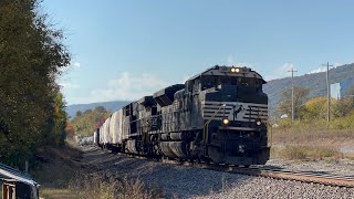 NS SD70IAC 1182 Leads Manifest 196-25 on 10/25/24