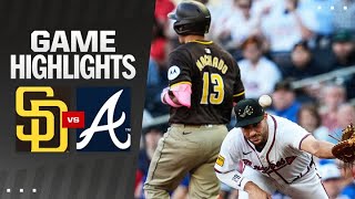 Padres vs. Braves Game Highlights (5/19/24) | MLB Highlights