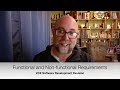 VCE Software Development Revision : Functional and Non-functional Requirements