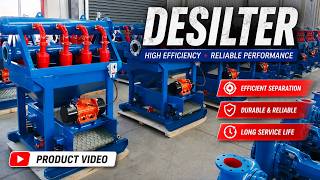 Drilling Fluid Desilter | Desilter Unit in Solids Control System