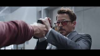 Tony Stark & Black Panther vs Bucky   Fight Scene   Captain America  Civil War 2016 Movie CLIP HD