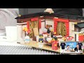 玩樂高地 190201 ep140 p2 of 2 lego農曆新年系列 一家人食團年飯 lego 80101 chinese new year’s dinner