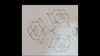 11*6 dots kolam # rose kolam # flower kolam # poo kolam # muggulu rangoli # short # viral