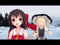 ロマンスの神様 mmd 霊夢，魔理沙ver