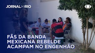 Fãs do RBD já acampam em frente ao Engenhão; o show acontece em novembro