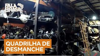 Polícia desmonta quadrilha de roubo e venda ilegal de peças automotivas em SP