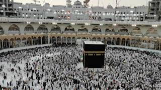 Maghrib Adhan at Al-Masjid Al-Haram in Makkah