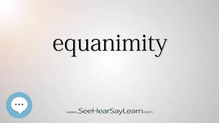 equanimity - Smart \u0026 Obscure English Words Defined 🗣🔊