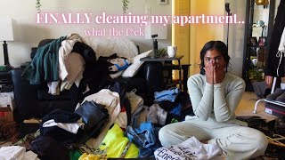 APARTMENT MAKEOVER!! (purging 15 bags of clothes, satisfying decluttering, deep cleaning, organize+)