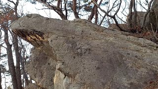 상계봉 등산로는 희망찬 대한민국의 앞날을 예고하고 있다! ( 2월 26일)