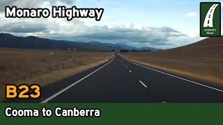 Driving the breathtaking Monaro Highway - Cooma to Canberra