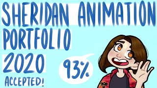 Accepted Sheridan Animation Portfolio 2020