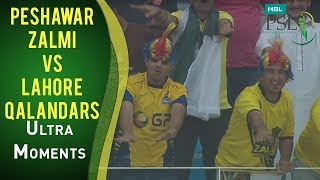 PSL 2017 Match 16: Peshawar Zalmi vs Lahore Qalandars - Ultra Motion Moments