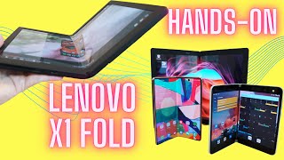 Lenovo ThinkPad X1 Fold Hands-On: I Believe In Foldables