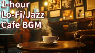 【Café BGM】Lo-Fi \u0026 JAZZ for a Cozy Winter Café Time｜Relaxation \u0026 Focus