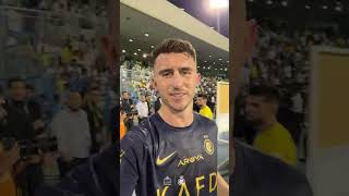 Laporte celebrates his 4th goal with you, Nassr fans 💛📣