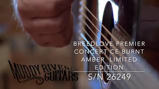 Breedlove Premier Concert CE Burnt Amber Limited Edition   HD 1080p