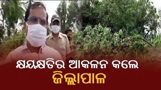 Bhadrak Collector surveys the damage caused by Amphan in the district || Kalinga TV