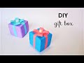 DIY Gift Box / How to make Gift Box ? Easy Paper Crafts Idea