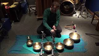 Sound Meditation with Peter Hess Tibetan Singing Bowls ASMR (30 minutes)