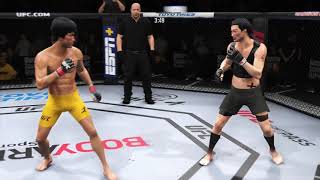 UFC 4 | Bruce Lee vs. Lara Croft (EA Sports UFC 4)