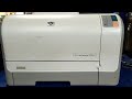 How to replace the pick roller on hp color laserjet cp1215 printer