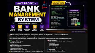 Java Project: Bank Management System Using Core Java and OOP