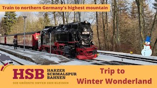 The Brocken Railway: The Narrow Gauge Steam Train To The Brocken Mountain