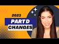 Medicare Part D Changes 2023