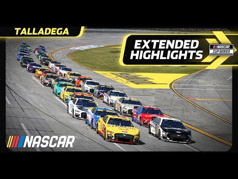 Talladega ends in wild photo finish NASCAR Cup Series Extended Highlights