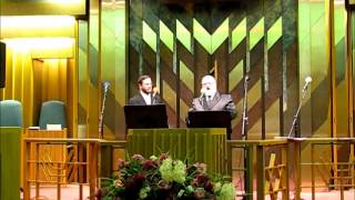 Cantors Benzion Miller and Shmuel Levin: \