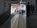 de10 1151発車お見送り　jr岡山駅１番ホームにて　 de10　 shorts