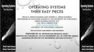 OPERATING SYSTEMS THREE EASY PIECES Remzi&Andrea OS Lock-based Concurrent Data Structures-CHAPTER 29