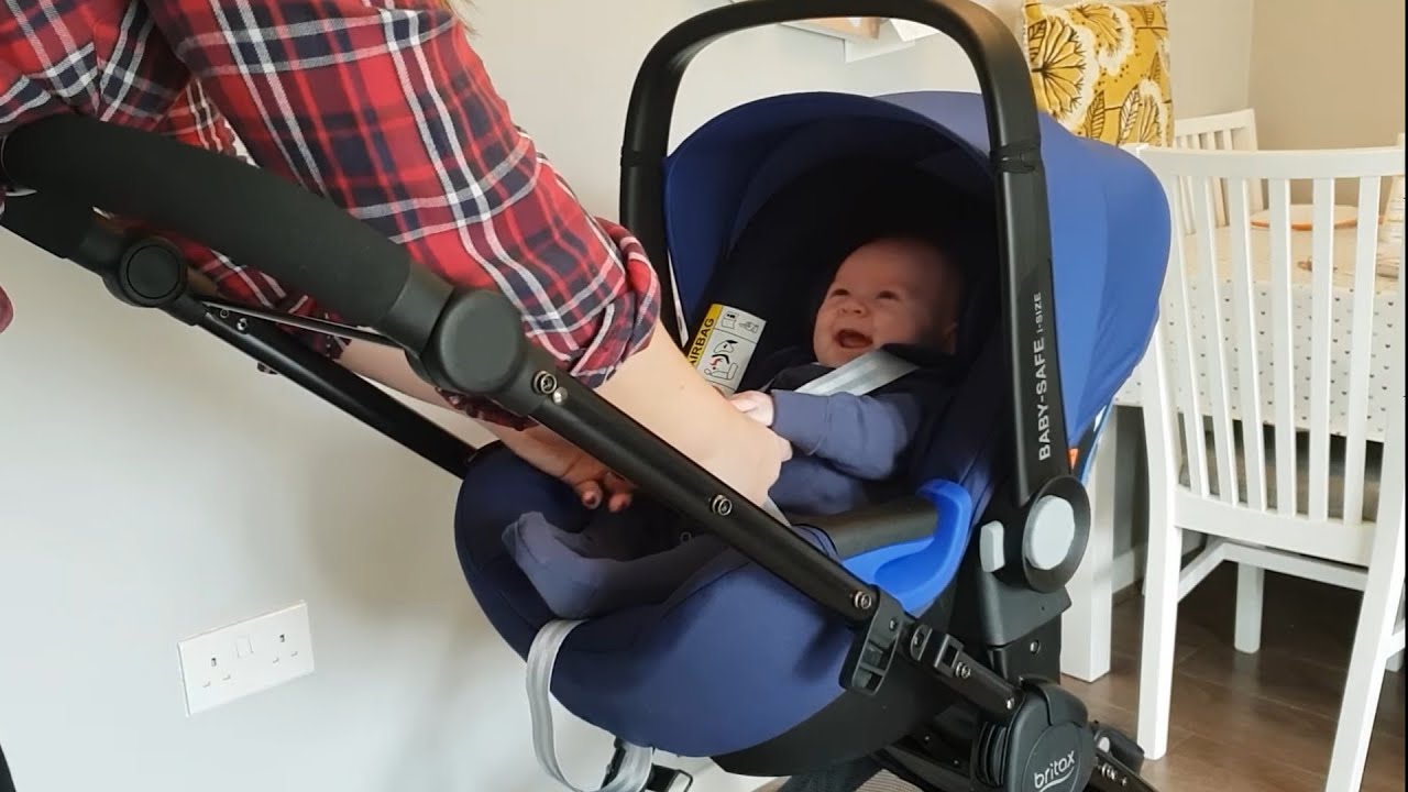 Britax B-Motion 4 Plus - Unboxing And Building - YouTube