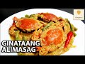 Ginataang Alimasag | Crab in Coconut milk