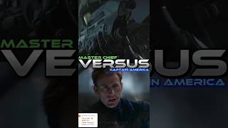 MASTER CHIEF (TV SERIES) VS CAPTAIN AMERICA (MCU)#mcu #marvel #edit #captainamerica #shorts #yt