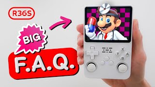 R36S Handheld Starter Guide \u0026 FAQ – EVERYTHING YOU NEED TO KNOW