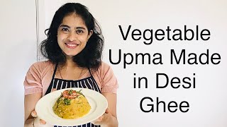 Easy Vegetable Upma Recipe