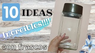 10 IDEAS!!!! para decorar FRASCOS De Café / VAS A QUERER TODOS!!!!😱