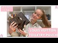 LOUIS VUITTON TOILETRY POUCH | All 3 Sizes, Comparisons & Conversion Kits!