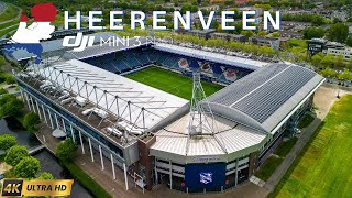 Heerenveen 🇳🇱 Drone Video | Football City of Friesland | 4K UHD | Soft House - Relaxing Music