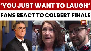'Think He Will Do Something Great...': Emotional Fans React To Stephen Colbert's Late Show Farewell