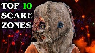 Top 10 HHN Orlando Scare Zones | What is THE BEST Halloween Horror Nights Scare Zone EVER?