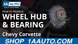 How To Replace Rear Wheel Bearing & Hub 84-96 Chevy Corvette