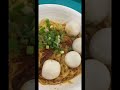 Hawker Fishball noodles #sogood #noodles #shorts