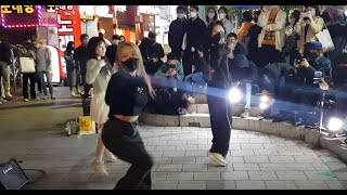 20220419 hongdae busking 홍대 매력적인 미녀댄스팀 메이져스티(majesty) 버스킹 10 - WANNABE (워너비) _ ITZY(잇지)