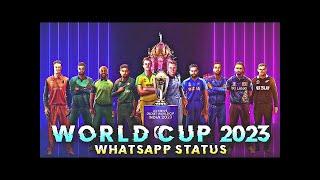 ICC WORLD CUP 2023 Promo   ICC World Cup WhatsApp Status   World Cup Cinematic Status   SportsStatus