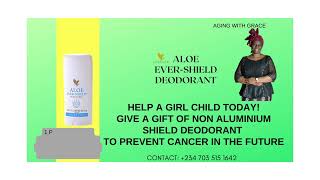 HELP A GIRL CHILD TODAY! DONATE NON ALUMINIUM DEODORANT